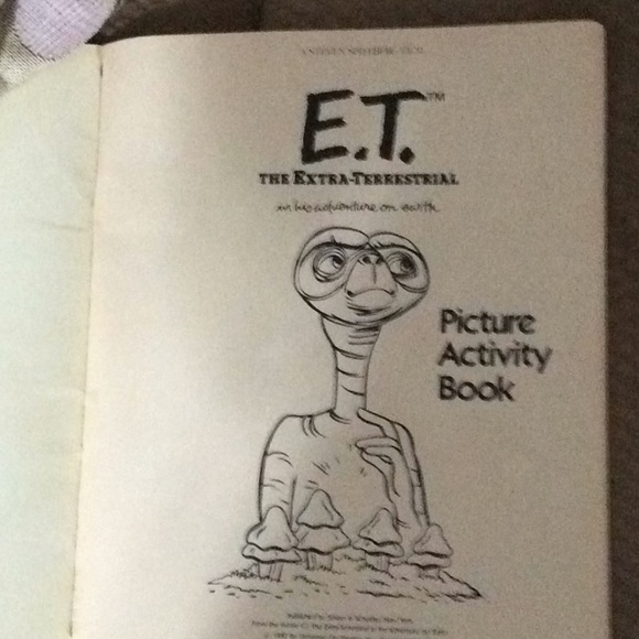 Vtg like new ET the Extra Terrestrial 1982 Book. - Picture 4 of 7